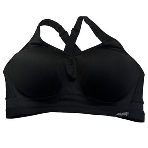 AVIA Black Padded Racer Back Sports Bra Size 36DD